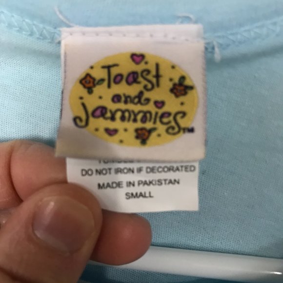 Toast and Jammies Pajama Set - Flannel Winter Print - Picture 4 of 9